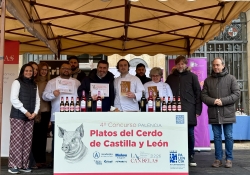 5 Gustos de Valladolid triunfa en el IV Concurso de Platos del Cerdo de Castilla y León en Palencia