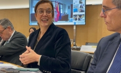 La presidenta de la Diputación de Palencia expone en la Comisión Interministerial del Eclipse Solar el trabajo pionero de la provincia.