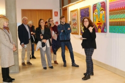 La Biblioteca Pública de Palencia rinde homenaje a Ramón Margareto con una exposición que une pintura y cine