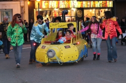 Colorido, creatividad y música en el Gran Desfile de Carnaval de Palencia