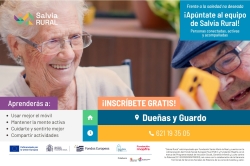 “Salvia Rural” comienza en marzo su nueva acción formativa en Dueñas y Guardo, para personas mayores de 65 años