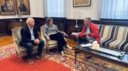 La Diputación de Palencia apuesta por la vivienda y los servicios en Salinas de Pisuerga para fijar población y garantizar oportunidades