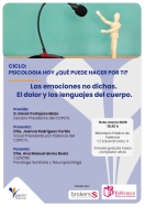 El COPCYL celebra el 16 de marzo en Palencia la charla ‘Las emociones no dichas. El dolor y los lenguajes del cuerpo’