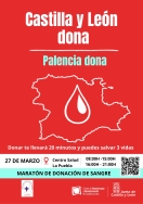 El Centro de Hemoterapia y Hemodonación organiza un maratón de donación de sangre en Palencia para reforzar las reservas antes de Semana Santa