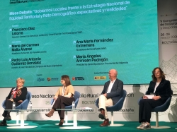 Armisén defiende la estrategia de la Diputación frente al reto demográfico con políticas de vivienda, repoblación y servicios en el medio rural