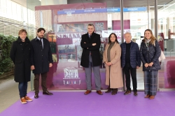 Palencia inaugura su Punto Informativo de Semana Santa en el Cubo de Cristal para acercar la tradición a vecinos y visitantes