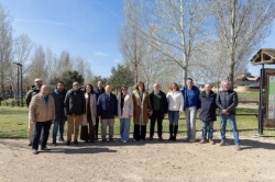 El Consorcio del Canal invierte 165.000 euros en transformar el parque del Canal de Castilla y reforzar la conexión en la localidad de Grijota