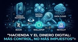 Hacienda pone el ojo en Bizum, Revolut y Wallapo, pero que no cunda el pánico