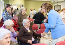 La Diputación invertirá en la residencia San Telmo en mejorar la calidad de vida de los residentes y avanzar en la modernización de sus instalaciones