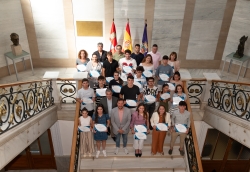 La Diputación apoya a los deportistas de la provincia a través de su programa de becas dotado con 38.000 euros