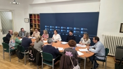 La Diputación traslada a los agentes sociales su sólida situación financiera y los resultados de unas políticas para fijar población en el medio rural