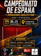 Palencia acoge este fin de semana el Campeonato de España de Federaciones Absoluto de Pelota en Frontón de 36 Metros