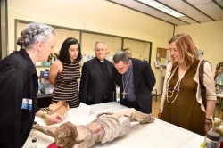 La docena de profesionales de la décimo segunda edición del Taller de Restauración de Obras de Arte se ocuparán de recuperar un total de 38 piezas
