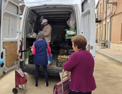 La Diputación de Palencia apoya a 38 comercios y vendedores ambulantes para garantizar el abastecimiento de alimentos en el medio rural
