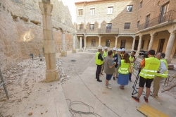 El Castillo de Monzón inicia su transformación para convertirse en un gran Centro Cultural Polivalente con ayuda de la Diputación de Palencia