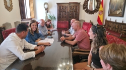 Reunión Diputación - Cordovilla la Real para conocer de cerca los de colaboración para mejorar infraestructuras municipales