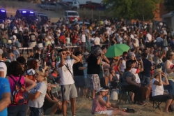 Palencia vive un histórico eclipse solar total