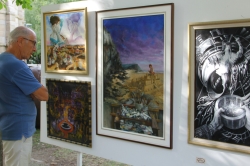 La exposición ‘Arte en la Naturaleza. Expo Aire’ regresa en San Antolín a la Huerta de Guadián