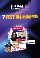 JJ Vaquero y Jesús el Negro despiden el VIl Festival del Humor con un duelo de chistes  en OMY