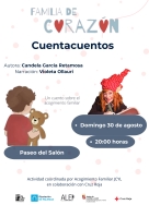 La Feria del Libro de Palencia acerca el Acogimiento Familiar al público a través de un cuentacuentos