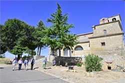La Diputación mejora el entorno de la iglesia de Villerías