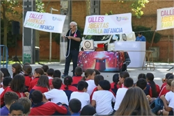 Más de 400 escolares participan en Palencia en una jornada sobre movilidad sostenible y hábitos saludables