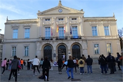 Palencia visibiliza el TDAH con la lectura de un manifiesto y un Zumba Solidario en la Plaza Mayor