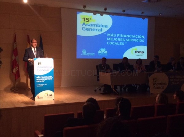 Alfonso Polanco, Alcalde de Palencia,elegido por unanimidad presidente de la Federación Regional de Municipios y Provincias de Castilla y León