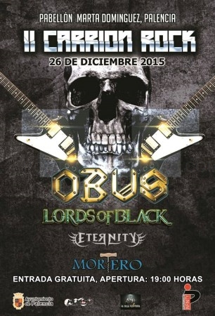 El II Festival Carrión Rock se celebrará finalmente el próximo 26 de diciembre