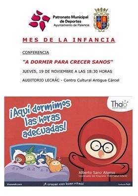 El Programa THAO convoca una charla sobre la importancia que tiene respetar las horas de descanso para prevenir el sobrepeso y la obesidad infantil