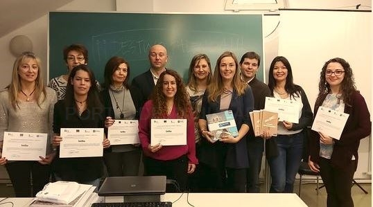 10 alumnos han promocionado el Destino Palencia a través de la edición de nueve rutas en inglés por la provincia para atraer turismo extranjero con di