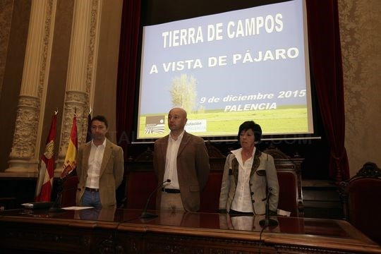 El GAL Araduey-Campos presenta el proyecto ‘Tierra de Campos a vista de pájaro’, que pretende promocionar la Comarca
