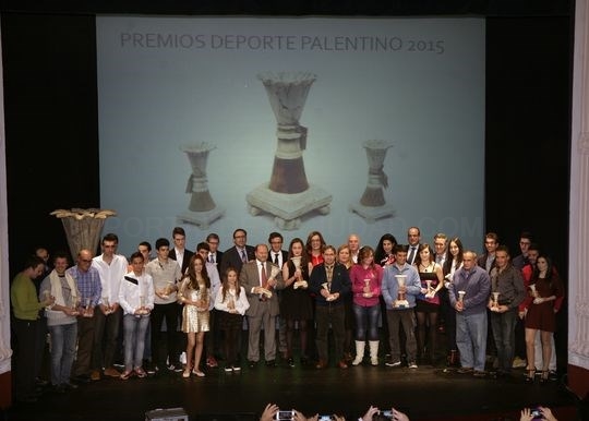 María Rodríguez, el Club Deportivo San Cebrián y la Delegación de Pelota son los Premios al Deporte Palentino 2015