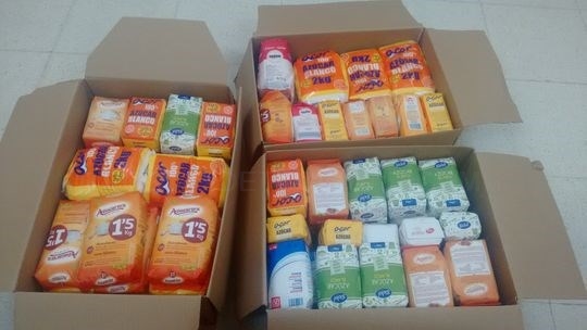 La Residencia de Mayores San Telmo de la Diputación palentina colabora con el Banco de Alimentos