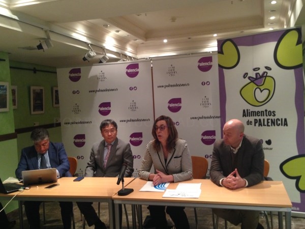 La Diputación Provincial apuesta por el apoyo a la internacionalización empresarial de la marca de calidad Alimentos de Palencia.