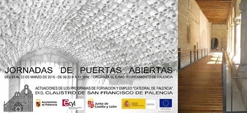 El Ayuntamiento organiza jornadas de puertas abiertas para dar a conocer los trabajos de restauración realizados en el claustro de San Francisco
