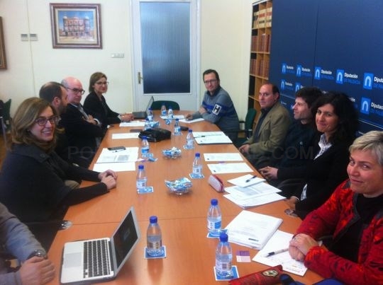 La Diputación de Palencia acoge la mesa de trabajo del proyecto de cooperación Territorial del Suroeste Europeo SOST-ROMANICA