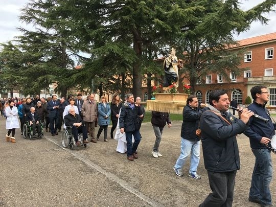 La Residencia de Personas Mayores de San Telmo acoge los actos de la festividad de su patrón