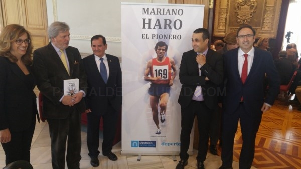 La Diputación presenta la publicación ‘Mariano Haro, El Pionero’, la primera biografía autorizada del deportista palentino