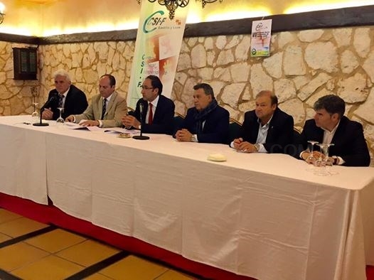 El Alcalde de Palencia, Alfonso Polanco, asiste al VII Congreso Autonómico de Administración Local de CSI-F