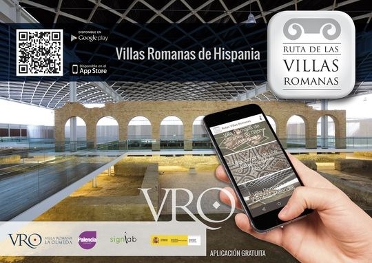 La villa romana la Olmeda pone a disposición del público información útil a través de una web y una app