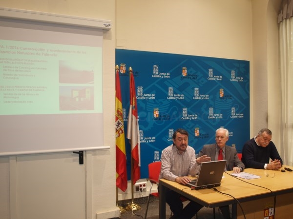 La Junta financia con cerca de 150.000 euros la conservación de Espacios Naturales de Palencia