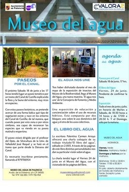 El Museo del Agua acoge la exposición 'El Agua nos une' durante los meses de junio y julio