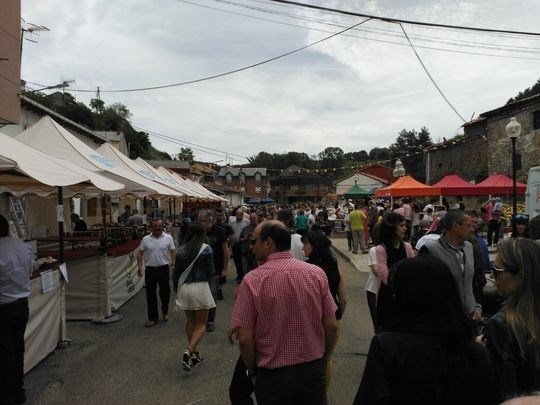 Muestra Alimentaria de Guardo que tuvo lugar ayer se desarrolló con gran afluencia de público