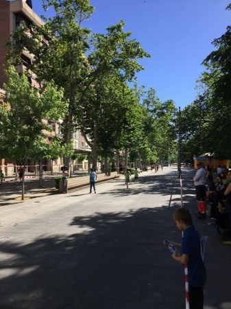 El Ayuntamiento colabora con el colegio Modesto Lafuente en la organización de una carrera solidaria
