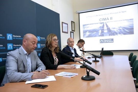 La Diputación inicia un nuevo programa de apoyo al Ciclo Municipal del Agua (CIMA II) 2016-19