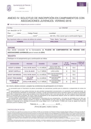 Abierto también el pazo para la recogida de solicitudes de los campamentos de verano de los grupos de scouts palentinos