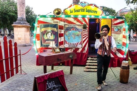 La Compañía Miguelillo abre en la localidad de Villada el ciclo de Juglares, Trovadores y Comediantes del siglo XXI