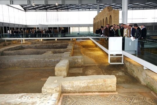 La Diputación palentina tiene todo dispuesto para celebrar el próximo martes en el yacimiento romano La Olmeda el 48 aniversario del descubrimiento de