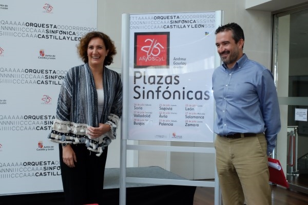 La Orquesta Sinfónica de Castilla y León se va de gira por las plazas más emblemáticas de las nueve capitales de provincia del 16 al 28 de julio